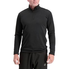RefrigiWear Men's Flex-Wear Top Base Layer Shirt Zip Mock Neck picture