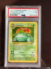 Venusaur 015/102 Base Set (Shadowless) Holo picture