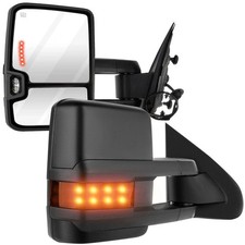 Pickup Towing Mirrors Pair Replacement For Chevy For GMC 2014-2019 picture