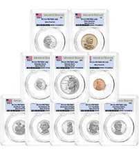 2026 S Silver Proof 10-Coin Set PCGS PR70 DCAM Advanced Release Flag Label picture