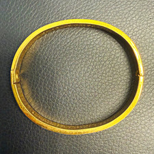 Vintage 1970 Aldo Cipullo Charles Revson Love Bracelet Gold Electroplate England picture