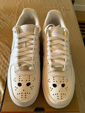 Nike Air Force 1 Low Jason Voorhees White/White Men's 11 IB4025-100 picture
