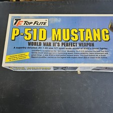 Top Flite P-51D Mustang Gold Edition 20th Anniversary RC Aircraft Kit Rare picture