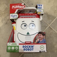 Playskool Rockin’ Robot Vintage 1991 Reissue 2026 Walmart Exclusive Karaoke NIB picture