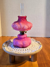 Vintage Fenton/LG Wright Pink  Satin Glass 