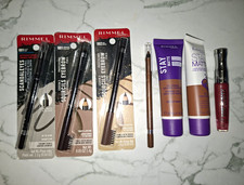 Lot X7 Pc. Rimmel London Lot Scandaleyes & Sourcils Brow, Stay Matte + Lip Gloss picture