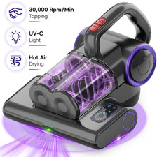 Aspirador Colchones Portátil Luz UV-C Filtro HEPA para Cama Sofá y Cuna, Nuevo picture