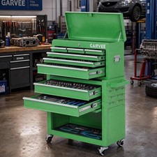 Rolling Tool Box Chest 5/8 Drawers Tool Storage Cabinet Wheels Lock Heavy Duty picture