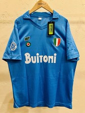 Maradona SSC Napoli 1987-88 Serie A Home Kit picture