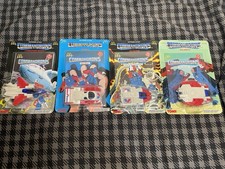 Vintage 1985 McDonald's Commandrons Robots NIP Complete Set Of 4 picture