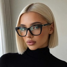 CHANEL 3460 Black Square Eyeglasses 52-17-140 Women Designer Optical Frames picture