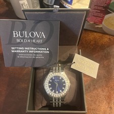 Bulova 96A254 Men's Blue Watch picture