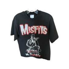 MISFITS -Vintage Shirt, Med ByBlack- Legacy of Brutality(1999)Blue Grape License picture