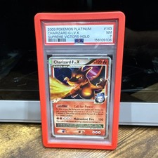 Pokemon TCG Charizard G Lv.X 143/147 Supreme Victors Holo 2009 English PSA 7 picture
