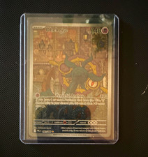 Pokemon Dhelmise 091/084 Paldean Fates Illustration Rare Holo Full Art 140HP picture
