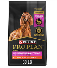 Purina Pro Plan Sensitive Skin, Stomach Salmon and Rice Formula Dog Food, 30 lbs picture
