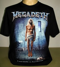 1987 MEGADETH vintage Rare 1980's US Tour concert T-shirt picture