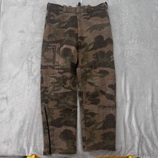 Vintage Pendleton X Cabela's Pants Mens 36x31 100% Wool Camo Hunt Outdoors USA picture