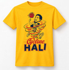Hot 2026 Iowa State #Cyclones Tyrese Haliburton Gold Out T-Shirt picture