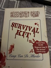 Anchor Bay Sleepaway Camp Survival Kit DVD Lot w/ Sleepaway CaMP 1,2 & 3 picture
