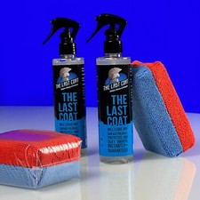 2x 8oz THE LAST COAT V2 UPGRADED FORMULA Ceramic Coating TLC + 2x Applicator [☆] picture