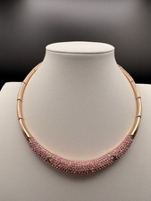 Joan Boyce Rose Gold Pave Rhinestone Collar picture