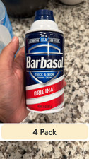 (4 pack) Barbasol Original Thick & Rich Shaving Cream for Men, 10 Oz. picture