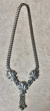 Vintage Florentine Venetian Repose Necklace Tested Sterling picture