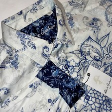 NEW Robert Graham DRAGON KOI FISH AOPrint FLIPCUFF L/sleeve Button Up Mens•XL picture