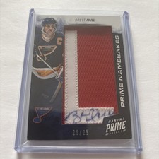 2013-14 Panini Prime Brett Hull Namesakes Auto /25 picture
