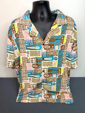 BUC-EE'S 2025 TIKI HAWAIIAN CAMP SHIRT SIZE 2XL NEW EXTRA BUTTON 5991 picture