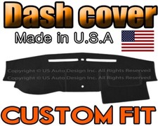fits 2007-2012 FORD FUSION DASH COVER MAT DASHBOARD PAD MADE IN USA / BLACK picture