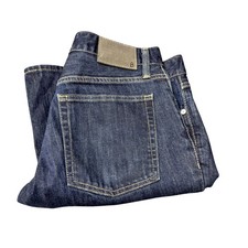 Bonobos Jeans Mens 32x32 (33x31 ACTUAL) The Blue Jean Dark Wash Denim Straight picture