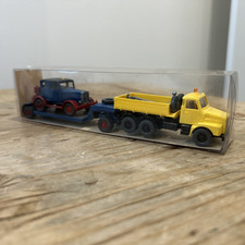 Vintage Wiking Hanomag ST 100 Veteran 1:87 Miniature Truck Trailer picture