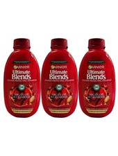 3 x Garnier Ultimate Blends Argan Oil & Cranberry Colour Shampoo 400Ml picture