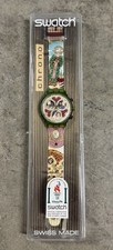 Swatch Chrono Wrist Watch SCG107 Russian Treasury NOS New Vintage 1996 Olympics picture