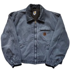 Vintage 2001 Carhartt J25 Jacket Size 3XL Grey Flannel Lined picture