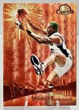 Dennis Rodman 1995-96 Skybox Premium Dynamic #D10 San Antonio Spurs HOF The Worm picture