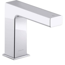 Kohler Strayt 0.5 GPM Single Hole Touchless Bathroom Faucet K-104S36-SANA-CP.. picture