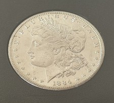 1884 CC Carson City GSA Uncirculated Morgan Silver Dollar Original COA & Box  picture