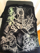 Vintage Affliction Horiyoshi III Heroes Demons 100 Demons AOP Shirt XL Rare picture