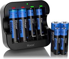 Hixon Lot 1.5V Rechargeable AA AAA Lithium Batteries 3500mWh/1100mWh Capacity  picture