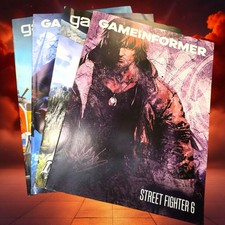 GAMEINFORMER 4 ISSUES. picture