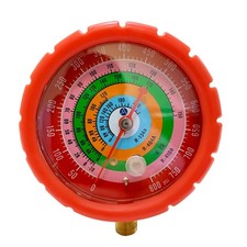 Appli Parts APMG-GA3H High Side 1/4 SAE R134,R22,R404,R410 Analog Manifold Gauge picture