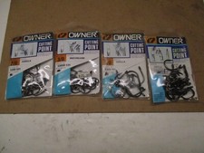 VINTAGE TUNA LURES *OWNER HOOKS *4 Packs * MUST SEE ***2/0 3/0 4/0 5/0 ********* picture