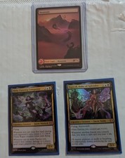 MTG Year of the Dragon Mountain Promo 2024 + Alela & Tegwyll Foil Lot 3 Cards picture