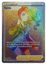 Sonia - 203/192 - SWSH Rebel Clash Secret Rare Pokémon Card - NM picture