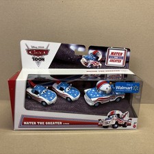 2012 Mattel Disney Pixar Cars Toons: Mater the Greater 3-Pack NEW picture