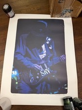 Stevie Ray Vaughan W.A. Williams Signed Limited Edition Lithograph 24 x 19 picture