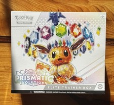 POKEMON TCG PRISMATIC EVOLUTIONS ETB ELITE TRAINER BOX FACTORY SEALED NEW picture